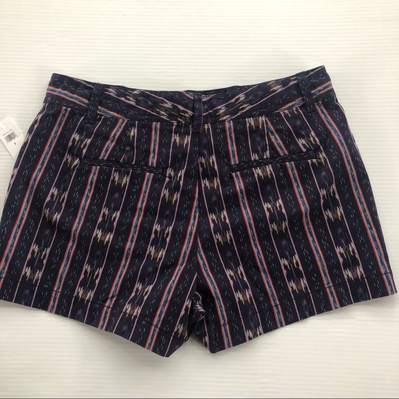 NWT GAP 3" City Short Navy Blue Print size 8 - Picture 5 of 8